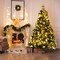 Costway 7.5FT Pre-Lit Artificial Christmas Tree 1100 Tips w/140 Ornaments and 250 Lights